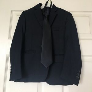 Boys Navy Blue Suit