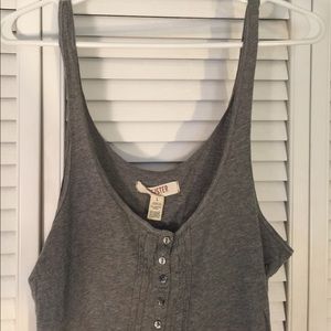 Grey Hollister Tank Top