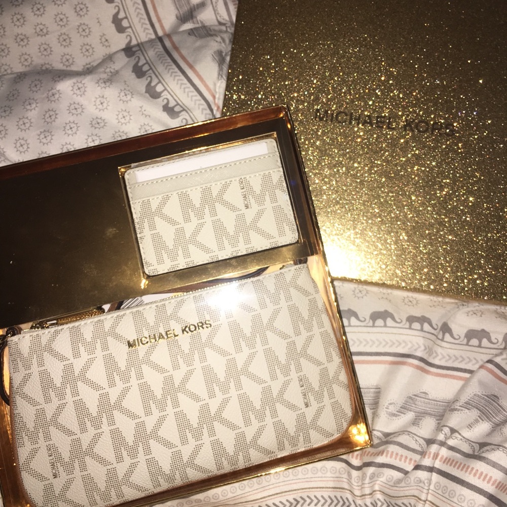 Michael Kors crossbody bag & card holder