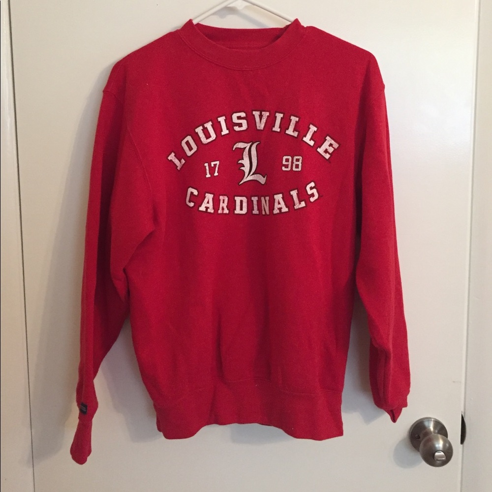 Louisville cardinal sweatshirt