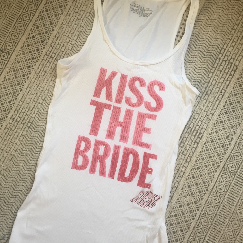 Victoria's Secret Kiss The Bride tank