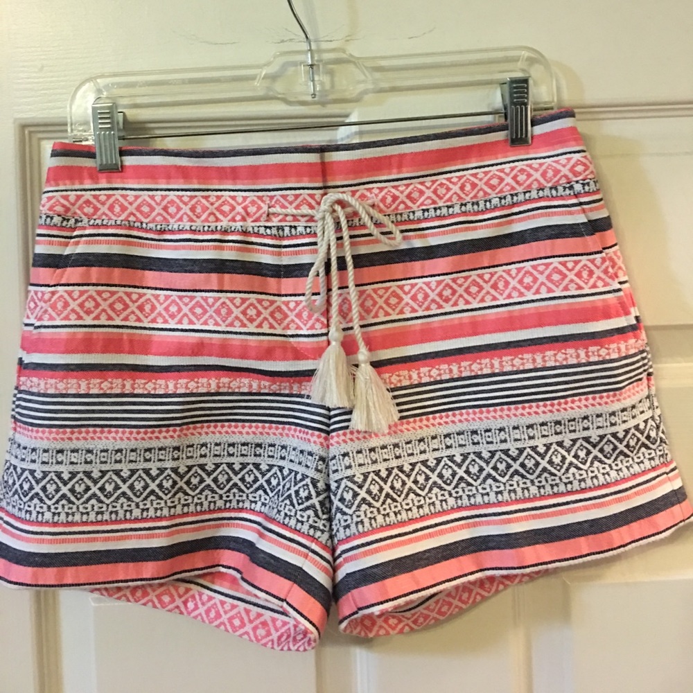 Vibrant loft shorts, Size 00.  Super cute!