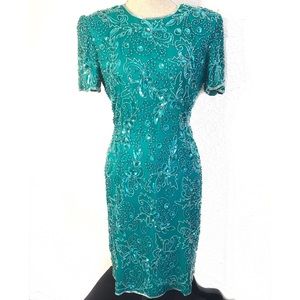 Vintage Dresses - Gorgeous vintage beaded sequin cocktail dress Vintage Dresses - Gorgeous vintage beaded sequin cocktail dress