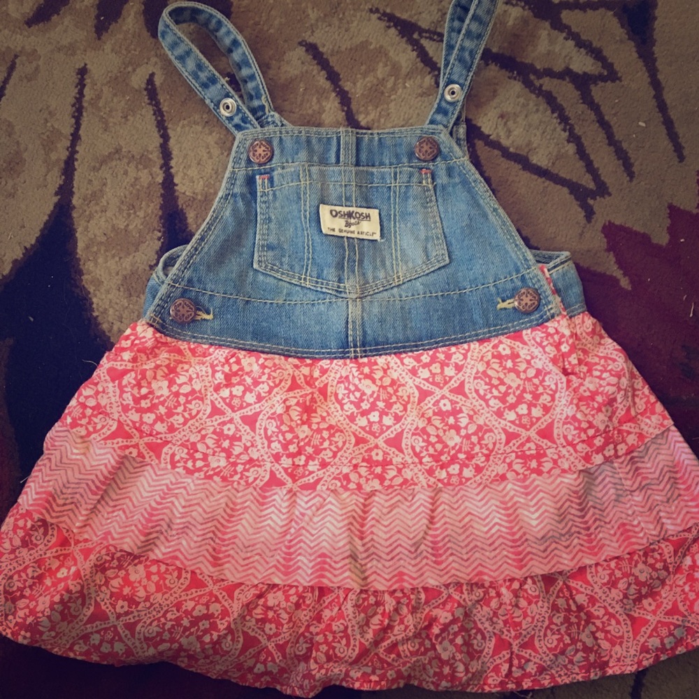 Oshkosh overall dress