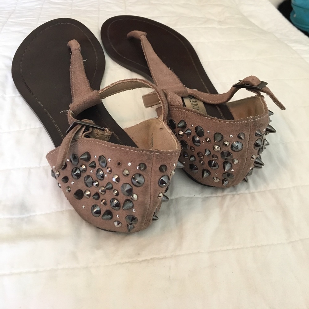 STEVE MADDEN studded sandals