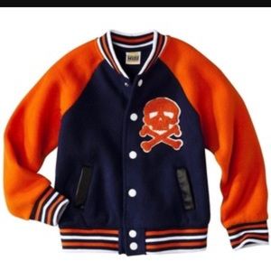 Harajuku mini kids varsity jacket