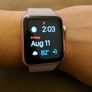 Rose Gold Apple iWatch (1st gen)
