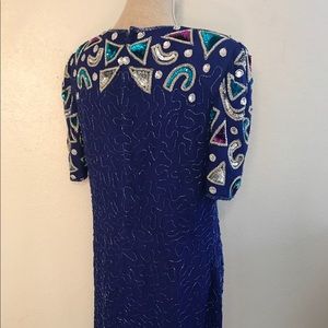 Vintage Dresses - Vintage Beaded Sequin Cocktail Dress Vintage Dresses - Vintage Beaded Sequin Cocktail Dress