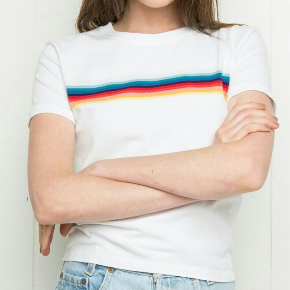 Bm rainbow top