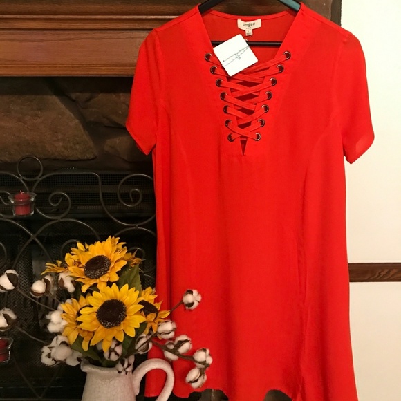 B O L D Red Dress - Picture 1 of 1