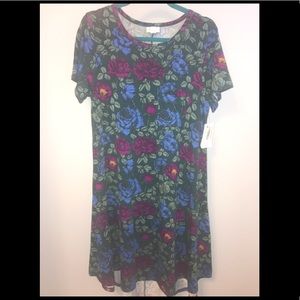 Lularoe Floral Carly - Medium - NWT