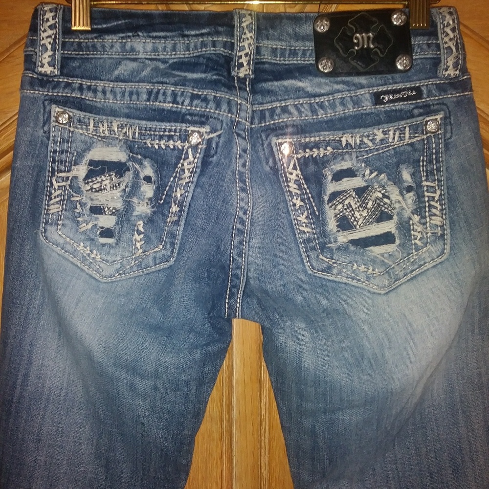 Miss Me Jeans size 27 JE5862BL Boot Cut