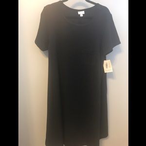 Lularoe Solid Black Carly - XL - New with tags