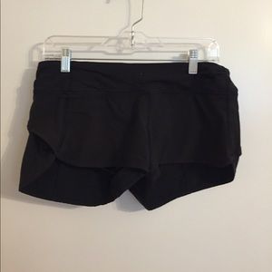 Black lululemon shorts