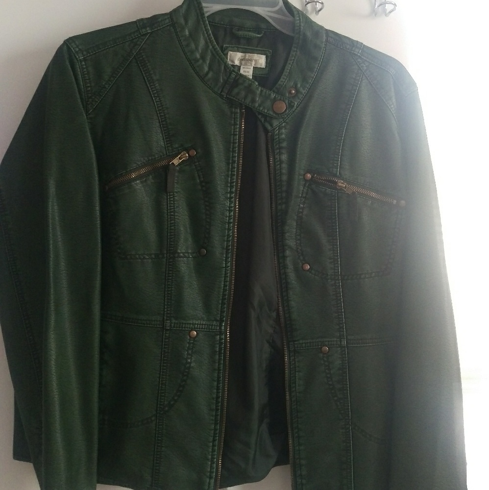 Leather jacket