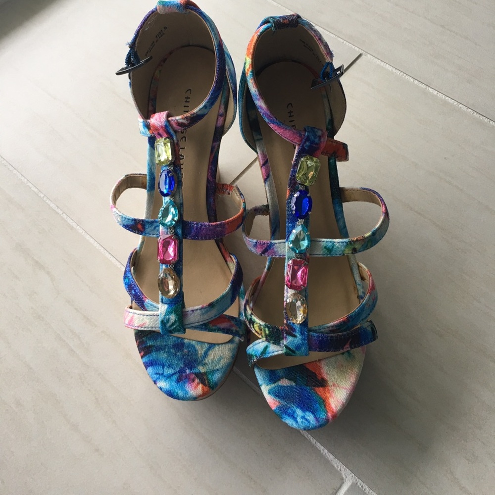 Chinese Laundry wedge heels