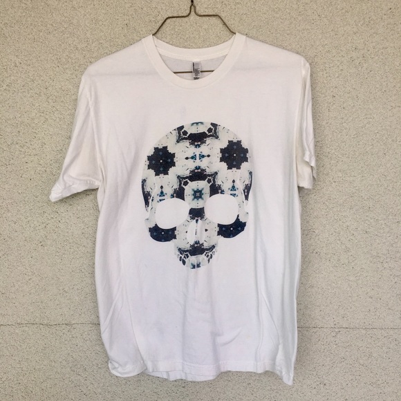 American Apparel Tops - AA Skull Shirt