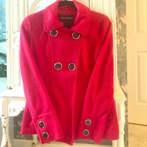 Red Pea Coat