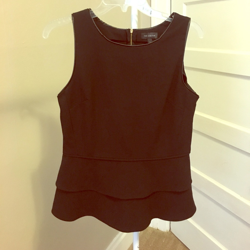 The Limited peplum top