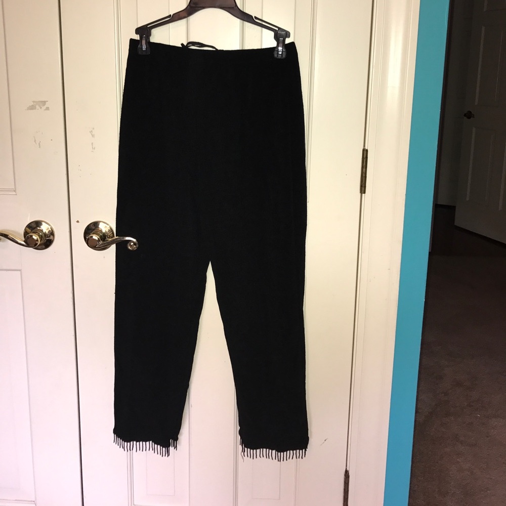 Fun black dress pants