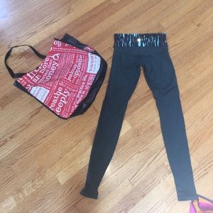 Lulu lemon reversible leggings