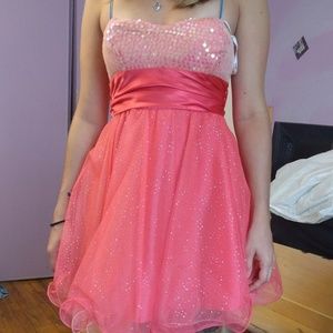 Pink dress
