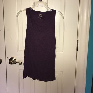 Plain purple tank