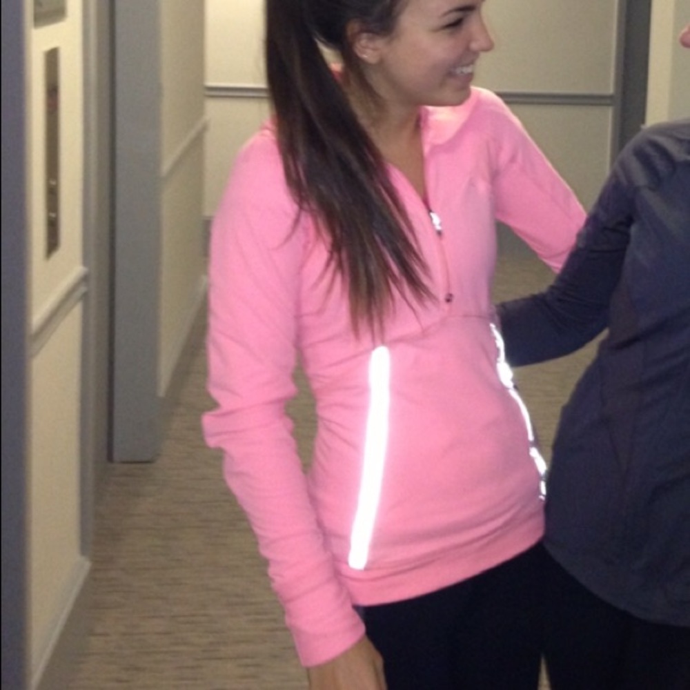Nike pink pullover