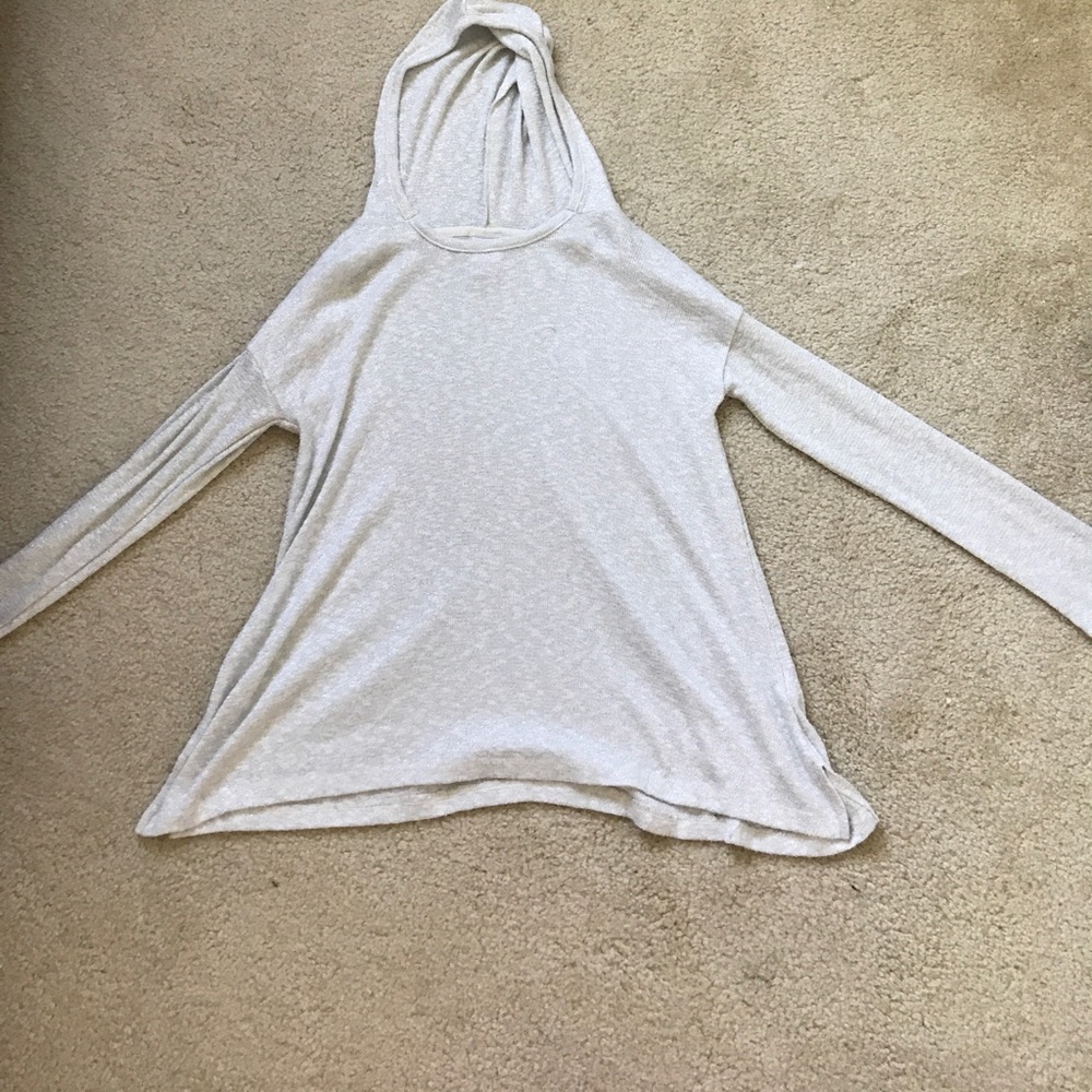 really cute sparkly grey hoodie!