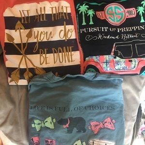 Simply Southern long sleeve shirts!