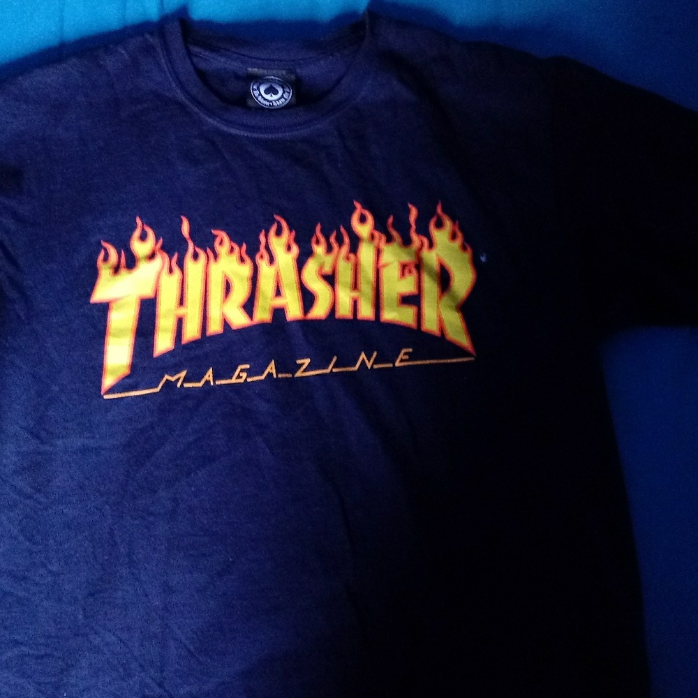 Thrasher flames tee