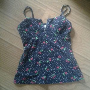 Cherry print tanktop