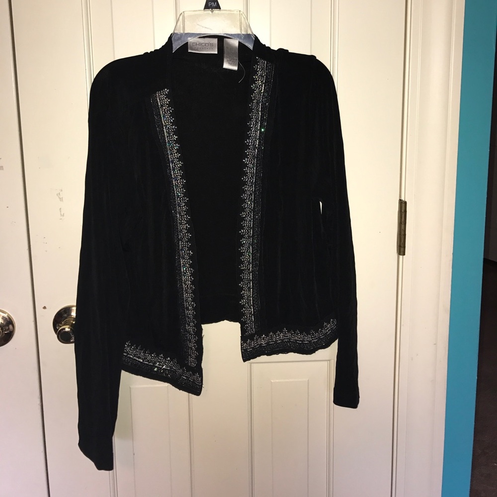 Beaded cardigan