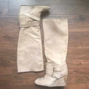 Steven by Steve Madden Morgen wedge boots