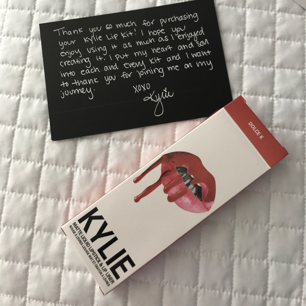 Kylie lipstick in dolce K