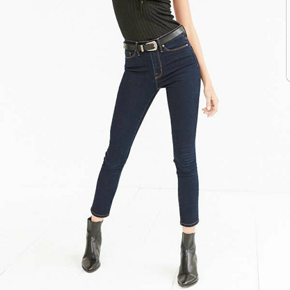 BDG high rise ankle skinny jeans