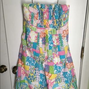 Lilly Pulitzer Strapless Dress