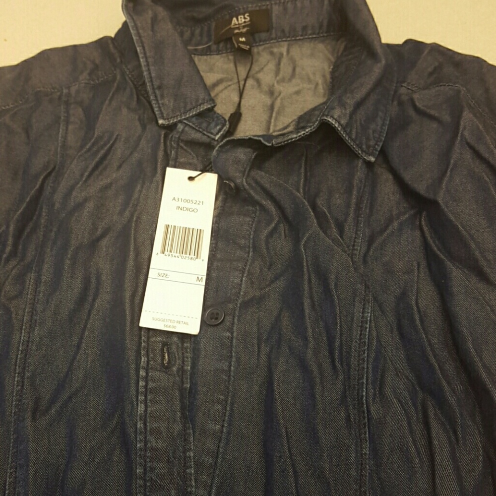 Abs by allen schwartz women's blouse size m - Picture 2 of 2