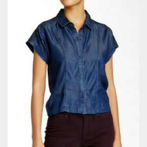 Abs by allen schwartz women's blouse size m