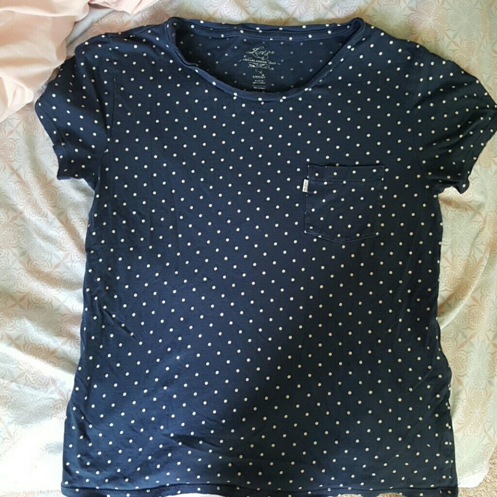 Polkadot Levi blouse