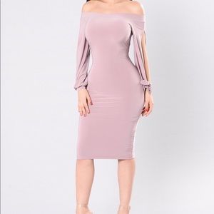 Mauve Body Rock Dress