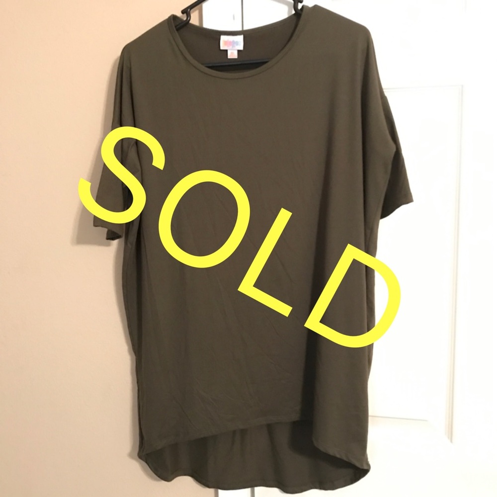 Lularoe XS Olive Green Irma