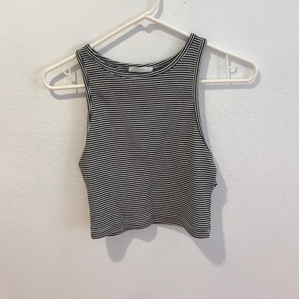 Zara striped tank top
