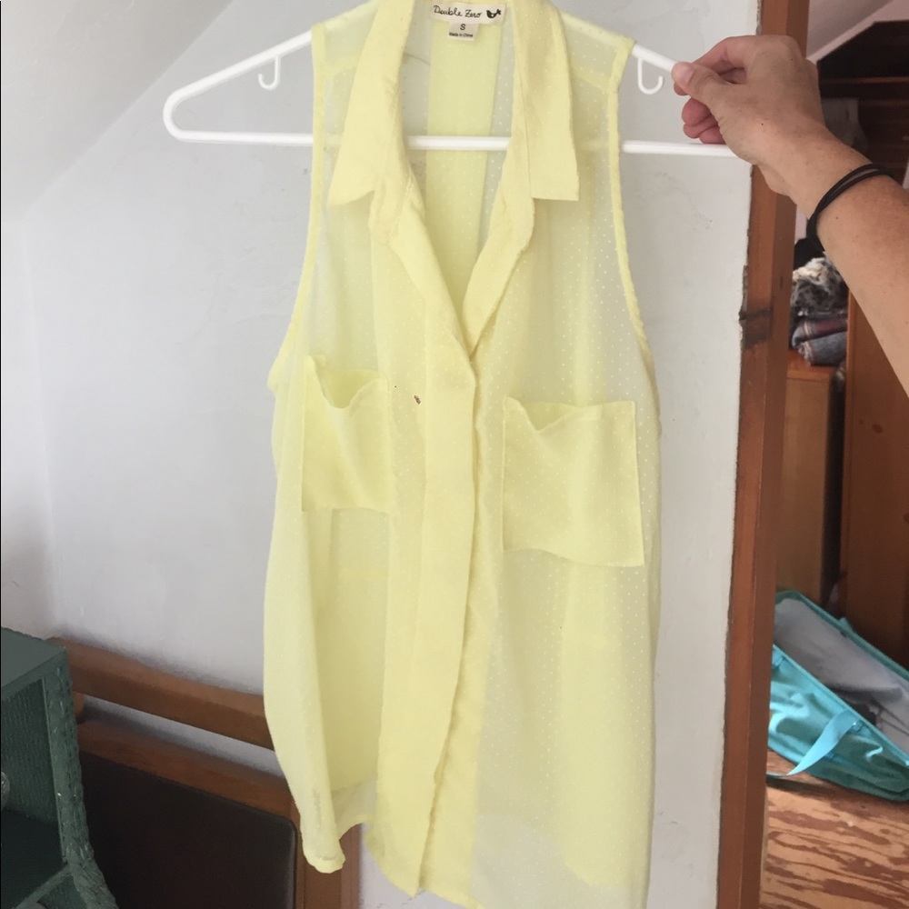 Yellow tank
