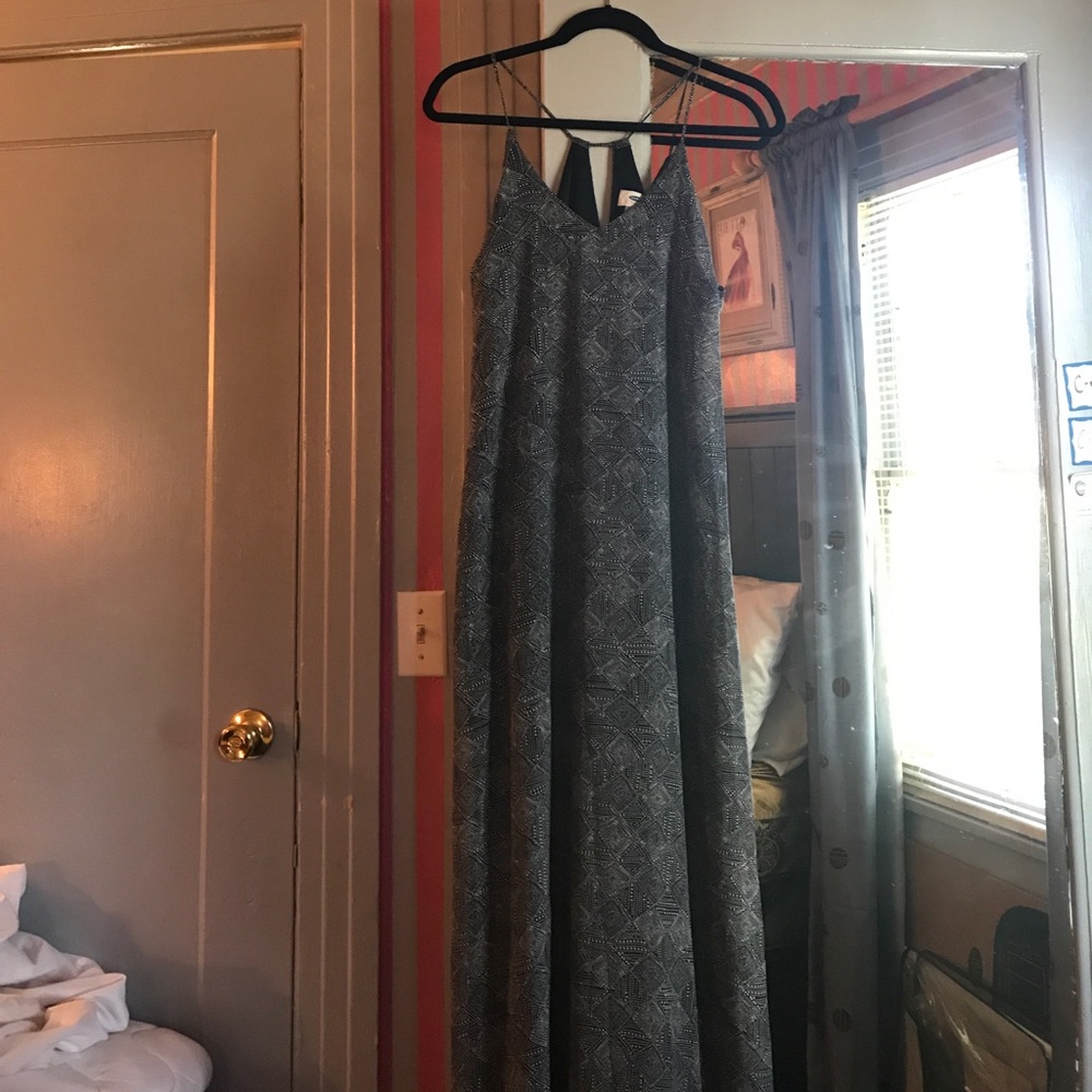 Black & White maxi dress