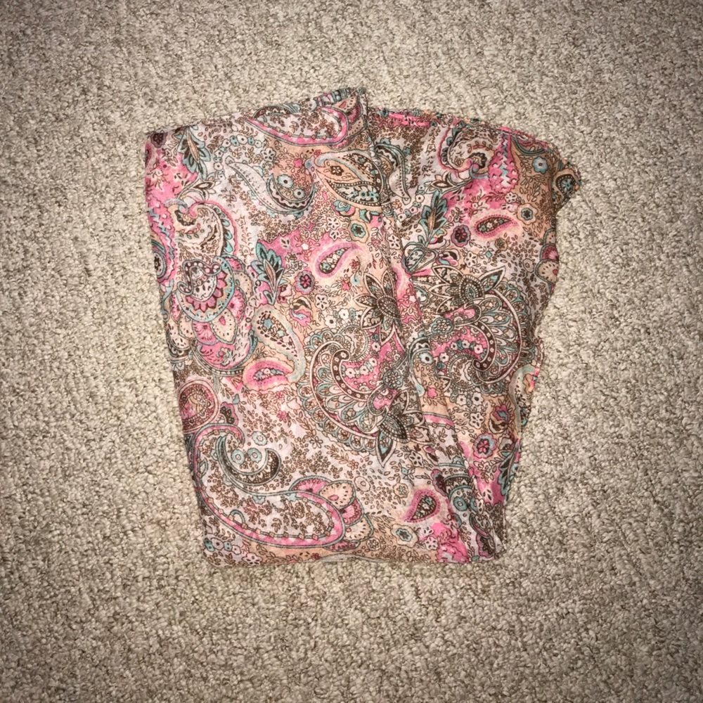 Charlotte Russe paisley scarf