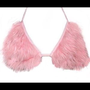 Ocean Moon Fur Bra
