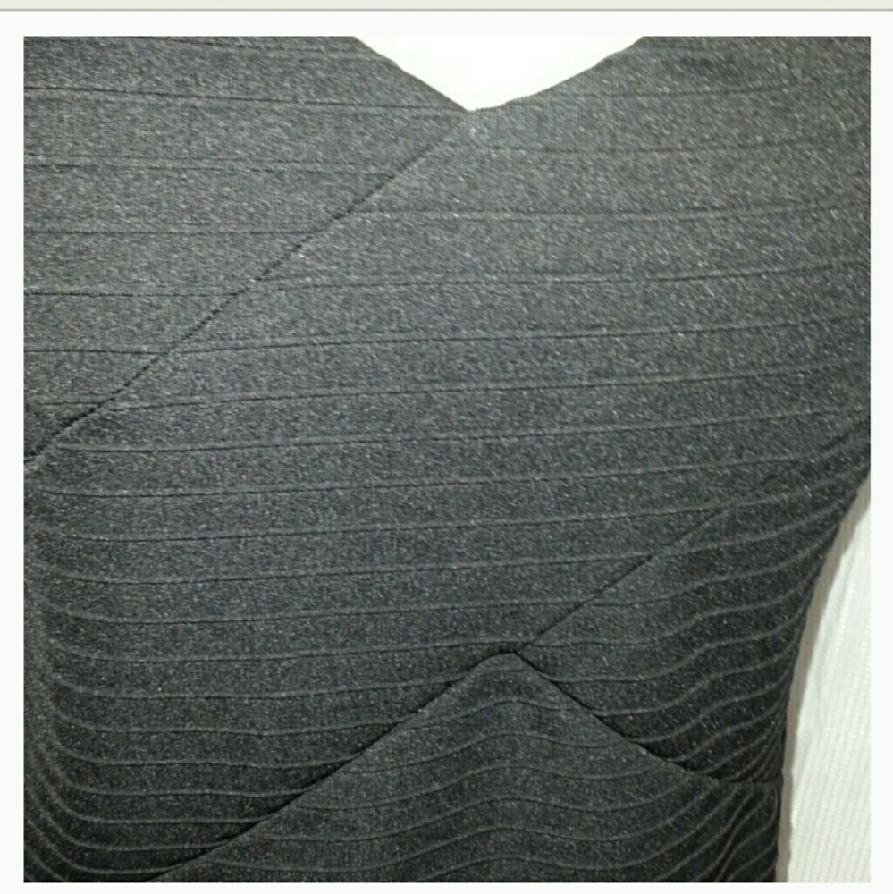 ROUGE COLLECTION Black Straps Midi dress. NWT - Picture 5 of 7