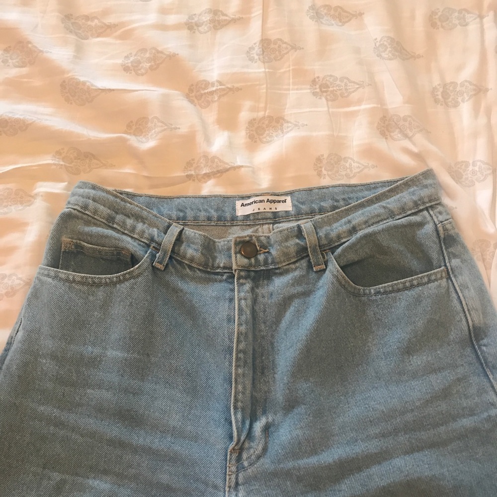 American Apparel Mom Jeans