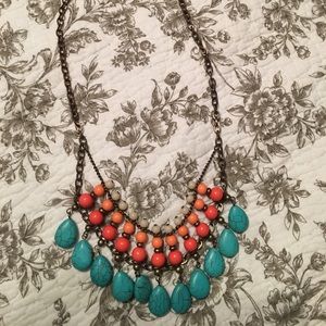 Premier Designs Boho Necklace Turquoise
